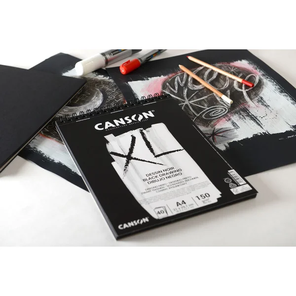 XL Album dessin noir 150g/m² 40 feuilles