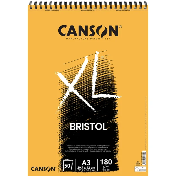 XL Albums bristol 180g/m² 50 feuilles