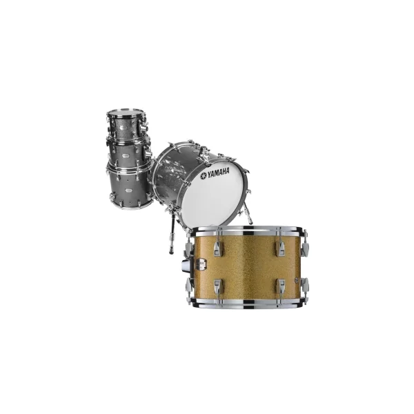 YAMAHA Absolute Hybrid Maple Batterie 18"/4Pcs Gold Champagne Sparkle