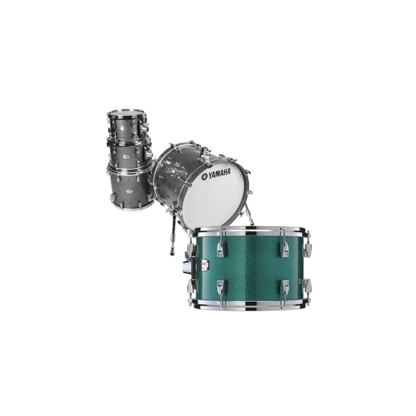 YAMAHA Absolute Hybrid Maple Batterie 18"/4Pcs Jade Green Sparkle