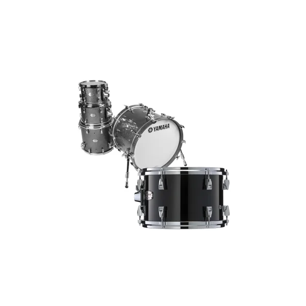 YAMAHA Absolute Hybrid Maple Batterie 18"/4Pcs Solid Black