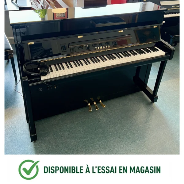 YAMAHA B2 Silent Piano droit Noir Brillant