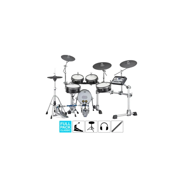 YAMAHA DTX10K-X Batterie Black Forest, Full Pack