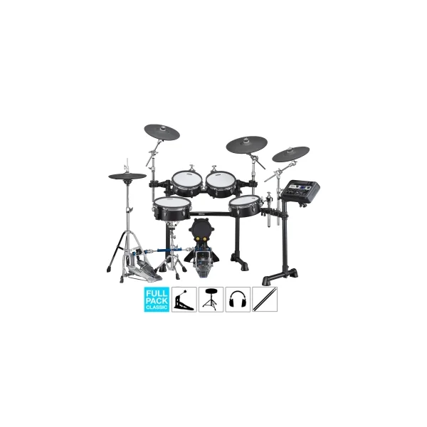 YAMAHA DTX8K-M Batterie Black Forest, Full Pack
