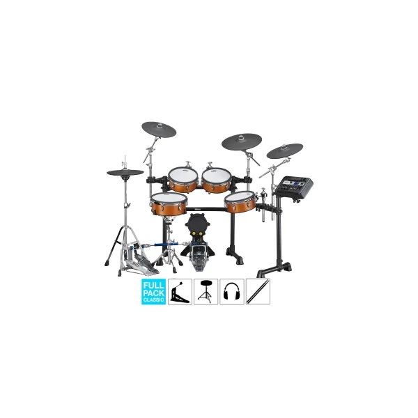 YAMAHA DTX8K-M Batterie Real Wood, Full Pack