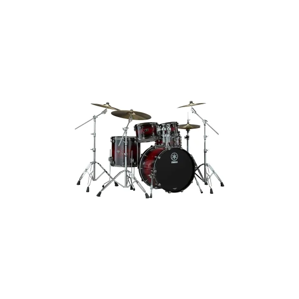 YAMAHA Live Custom Hybrid Oak Batterie 20"/4Pcs Uzu Magma Sunburst