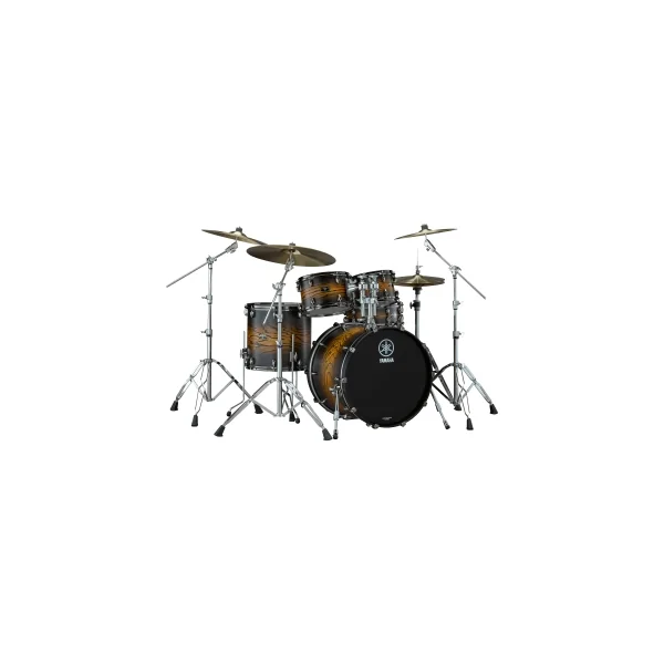 YAMAHA Live Custom Hybrid Oak Batterie 22"/4Pcs Uzu Earth Sunburst