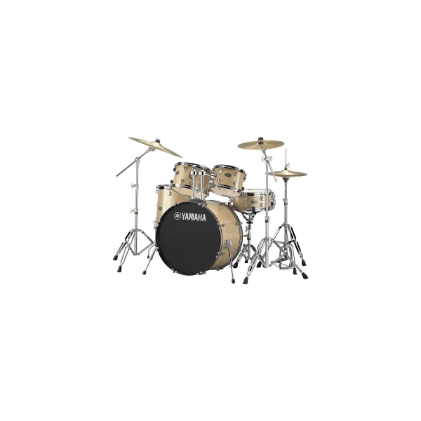 YAMAHA Rydeen Batterie 22"/5Pcs Champagne Glitter + Cymbaleales