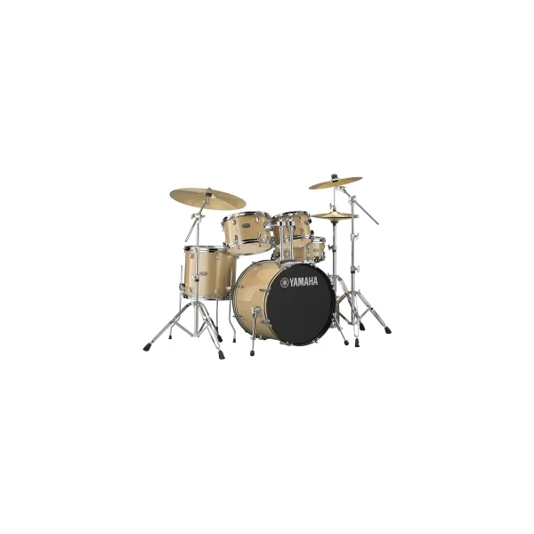 YAMAHA Rydeen Batterie 22"/5Pcs Champagne Glitter + Cymbaleales