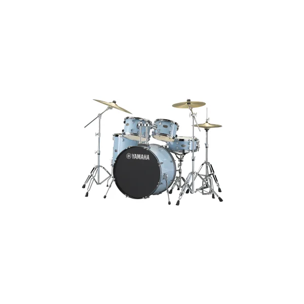 YAMAHA Rydeen Batterie 22"/5Pcs Gloss Pale Blue + Cymbaleales