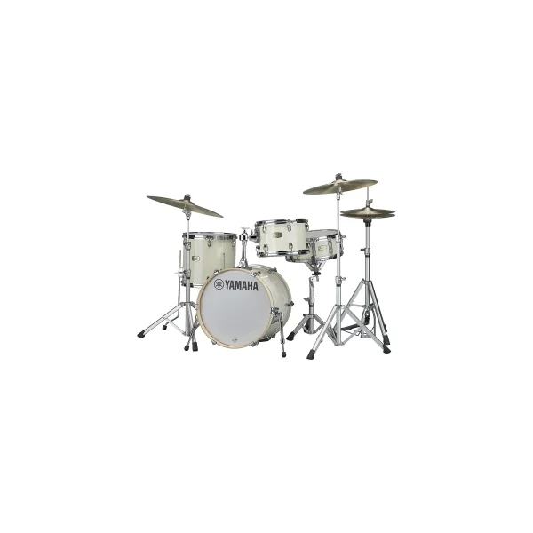 YAMAHA Stage Custom Bop Batterie 18"/3Pcs Classic White