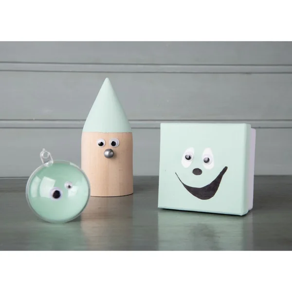 Yeux mobiles autocollants « Assortiment », boîte de 1 500 pc.