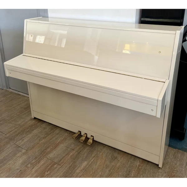 YOUNG CHANG U-107 Piano droit Blanc brillant