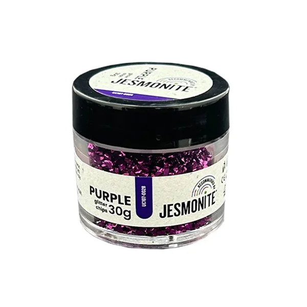 Éclats de paillettes pour Jesmonite 30 gr - Mauve