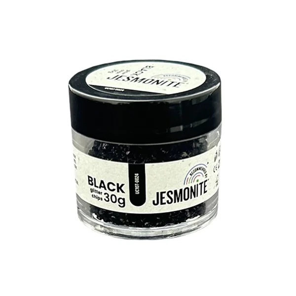 Éclats de paillettes pour Jesmonite 30 gr - Noir