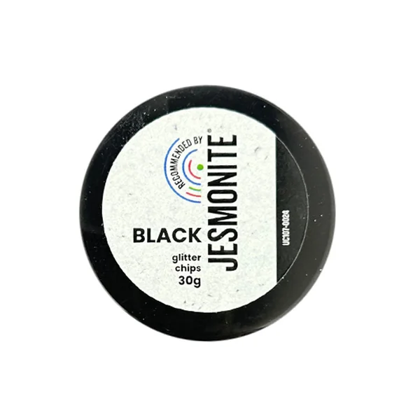 Éclats de paillettes pour Jesmonite 30 gr - Noir