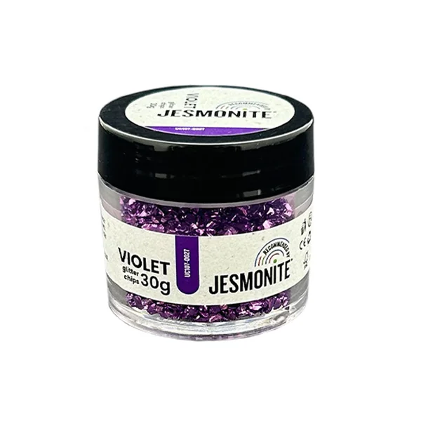 Éclats de paillettes pour Jesmonite 30 gr - Violet