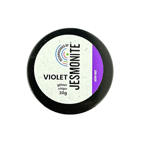 Éclats de paillettes pour Jesmonite 30 gr - Violet