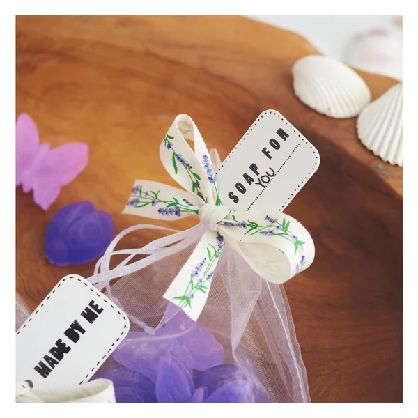 Étiquettes cadeaux VBS « White Mix »