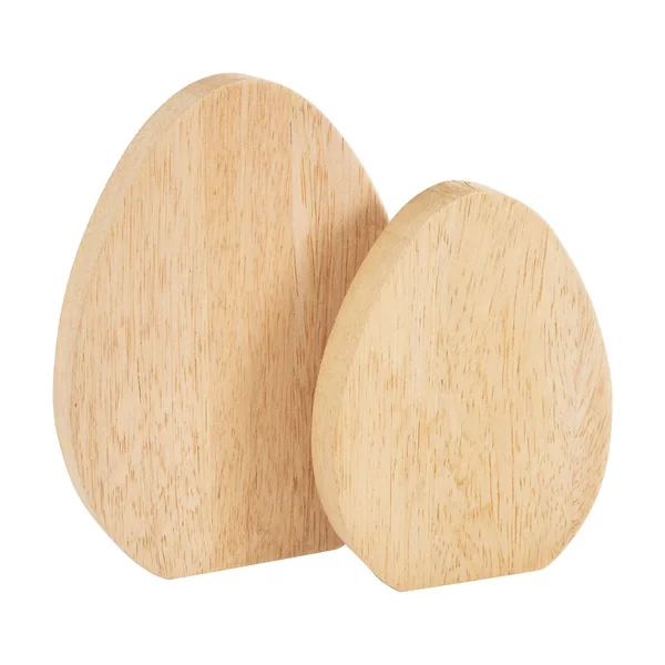 Œufs en bois VBS « Plat »