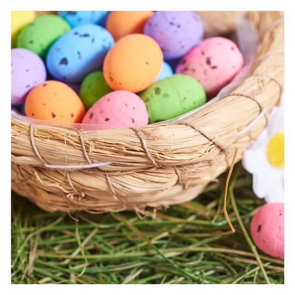 Œufs VBS « Mouchetés - assortiment multicolore »