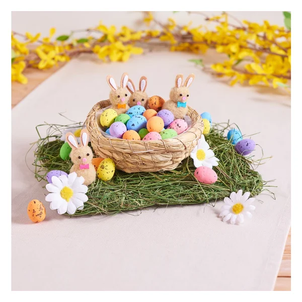 Œufs VBS « Mouchetés - assortiment multicolore »